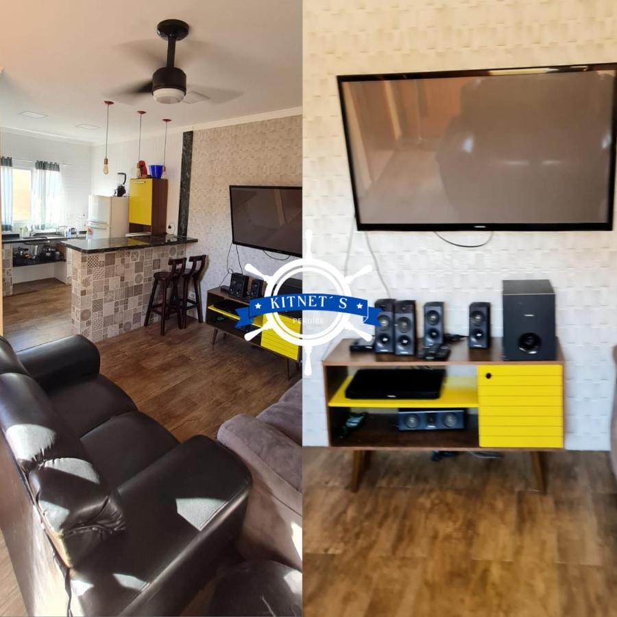 Casa Temporada Com Wi-Fi E Garagem Privativa Peruibe Villa Eksteriør billede